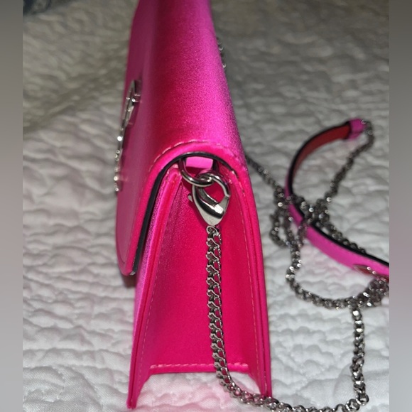 New With Tags Christian Louboutin Crepe Satin / Met Crossbody Authentic - Picture 7 of 10